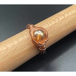 Copper Wire Wrapped Ring